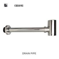 Bathroom Siphon Sink Drain Pipe Brass Deodorization Waste Bottle Trap Black Brushed Gold Chrome Pop Up Drain Stopper Rose Gold