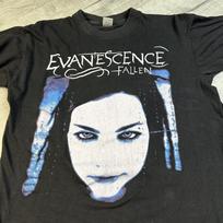2003 Evanescence Fallen Amy Lee Face Retro Style Black Unisex Tshirt KH13981 M