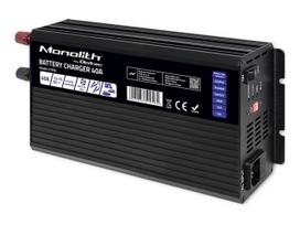 QOLTEC 51956 Smart Monolith charger for LiFePO4 AGM GEL SLA batteries / 40A / 12V