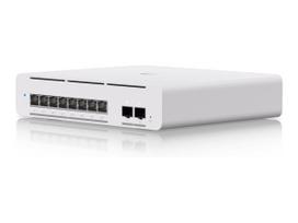 UBIQUITI USW-Pro-XG-8-PoE Switch Etherlighting 8x RJ45 10GbE PoE 2x SFP+ 155W Layer 3