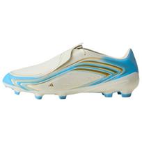 Adidas F50 Series Messi League Comfortable Fit Firm Ground Soccer Shoes Unisex sneaker White Blue IH1902 42⅔