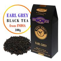EARL GREY Indijos juodoji birių lapų arbata su bergamote, EARL GREY Black tea, Premiers, 100g