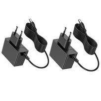 2 Pack 12V 1A DC Power Adapter, AC to DC Power Supply Charger for Electronic Devices juoda