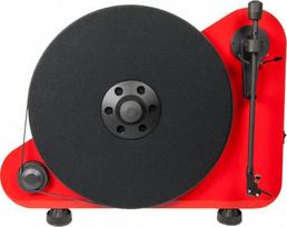 Pro-Ject VTE BT R red OM5e – vertikalus patefonas su „Bluetooth“