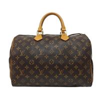 [Pre-Owned] Speedy 35 Monogram Canvas And Leather Handbag - Fair #1KVX9X9 ONE SIZE
