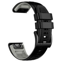 26mm 22mm Quickfit Watch Strap For Garmin Fenix 7X 7 Pro Solar Fenix 6 6X Pro Sapphire 5X 5 Plus Silicone Wrist Band Bracelets Quickfit 22mm