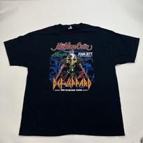 Motley Crue Def Leppard Poison Stadium Tour T Shirt Size XL Joan Jett Band Tee XXXXL