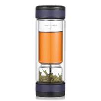 Tea Love CZL-007 Double Wall Glass Tea Infuser Bottle