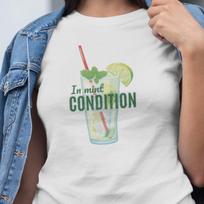 Mojito T-Shirt: Funny Cocktail Graphic Tee - Czech Design M