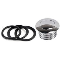 Chrome Pop-Up Gas Cap Vented For Softail Dyna Road King Sportster XL 1982-2019