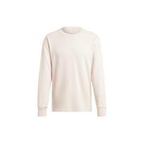 Adidas All Szn French Terry 3 Stripes Garment Wash Crew Sweatshirt IR5255 L