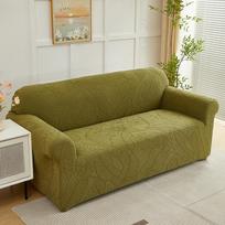 1 vnt. lapų rašto sofos pagalvės užvalkalas, elastingas prigludimas, minkštas žakardas, skalbiamas sofos užvalkalas svetainės sofos pagalvėms 1piece Single seat