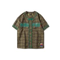 Li Ning BADFIVE Baseball Jacket Men's Tawny Kaleidoscope AFDQ137-1 M