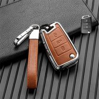 Automobilio rakto dėklo dangtelis, skirtas Volkswagen VW Golf 7 Gti Mk7 R Touran Skoda Octavia 3 Superb Karoq Kodiaq Seat Leon Mk3 Ateca Priedai