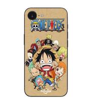 Maniacase Case For Iphone 16E Manga Anime One Piece Straw Hat Crew juoda