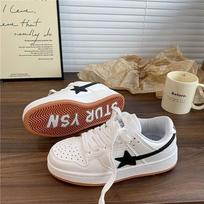 Original couple platform bread shoes women's ins niche high-end versatile casual board shoes new 35