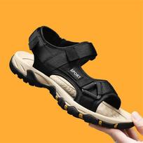 Summer Quick Dry Upstream Hiking Water Shoes for Men Outdoor Mens Beach Sandals Breathable Trekking Aqua Shoes Man 38 juoda