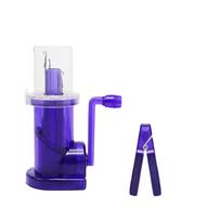 DIY Hand-cranked Rope Braiding Machine Household Manual Rope Braiding Machine Braiding Necklace Jewelry Braiding Tool Tool One Size violetinė
