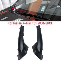 For Nissan X-Trail Xtrail T31 2008-2013 Car Front Windshield Wrap Corner Trim Wiper Side Trim Cover Lid 1pc left