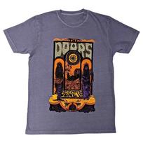 The Doors Band T-Shirt Purple Logo Rock Music Tee Reprint S–4XL Unisex T-Shirt S