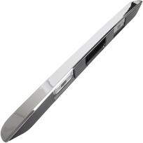 BMW 5 E39 97-04 KOMBI license plate light cover with tailgate opening microswitch CHROME