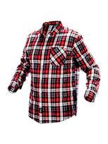 Flaneliniai marškiniai NEO 81-540 Raudoni L