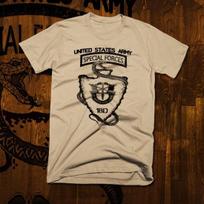 Army Special Forces Ranger T-Shirt Military Sniper Combat Vet, Death new tee 4XL