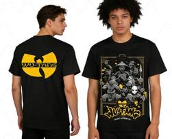 WU-TANG Clan Album Poster Peripherals Printed T Shirts Men Women Oversized Y2k Classic Street Hip Hop Music Fashion Famale Ma... S įvairiaspalvis