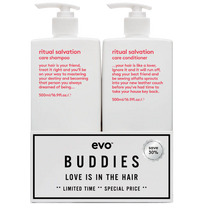 evo buddies repair: ritual salvation šampūnas + kondicionierius
