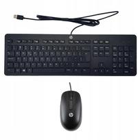 NAUJA HP klaviatūra ir pelė – laidinis USB komplektas biurui