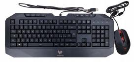 Nauja ACER PREDATOR USB klaviatūra ir pelė (itališka)