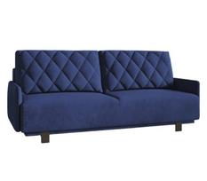 Trivietė sofa - lova Kari, mėlyna