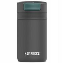 Kambukka Cabo 300 ml pilkas termokubilas – 100% sandarus, iki 11h šaltas