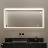 LED vonios veidrodis, 60x120 cm, 3 spalvos, IP44, 1 vnt
