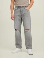 JACK&JONES Platūs vyriški džinsai, ALEX