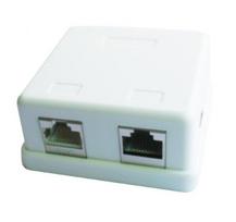 Gembird Jungtis NCAC-HS-SMB2, 2 CAT5e pusapvalkės keystone lizdai