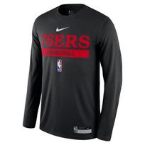 Nike x NBA Philadelphia 76ers 2022/23 Legend On Court Practice Performance T Shirt Men's DR6535-010 L