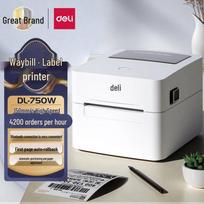 Deli 4-inch Wireless Bluetooth Thermal Label Printer CN plug (adapter included)
