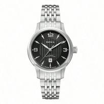 DOXA Women's Mechanical Black Watch D148SBK juoda