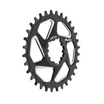 Funn Solo DX Narrow Wide Chainring (SRAM Direct Mount Compatible, 32T juoda