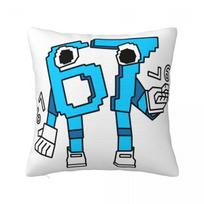 Bruh Yess Noo My Examen Funny Brainrot Steal A Brainrot Pillow Cases Cushion Cover Decorative Throw Pillow Case Cover For Sofa Peach skin 18*18(CM)-1Pcs