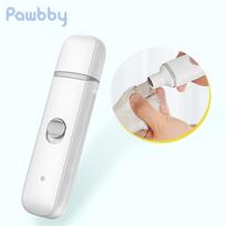 Pawbby Pet Nagų kirpimo mašinėlės Elektrinės nagų kirpimo mašinėlės šunų katės nagų šlifuoklis Nagų kirpimo mašinėlė naminių gyvūnėlių priežiūrai balta