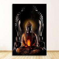 Drobės paveikslai Budizmo plakatai Sienų dekoras Dievas Budha Sienos menas Drobės spaudiniai Budos drobės meno paveikslai ant sienos 21cm×30cm NoFrame