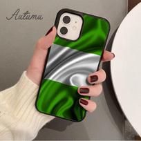 Nigeria Flag Phone Case for iPhone 11 12 13 14 Pro Max mini X XR XS SE 2020 5 6S 7 8 Plus Samsung Galaxy S21 S22 Cover shell iPhone 5 5s SE
