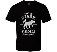 Game Of Thrones T Shirt House Stark Winter Is Coming Winterfell The North Rememb 4XL