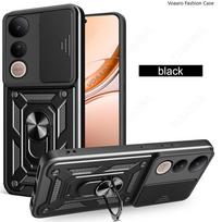 Slide Lens Armor Funda For Vivo V50 Lite 4G Case for Vivo V50 Lite Y38 Y39 Y29S T3X 5G Global Y04 4G Y200i Y300i Case Ring Cover for Vivo V50 Lite 4G juoda