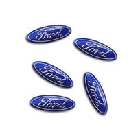 Automobilio lipdukas 2026 Karštas Fordui Naujas 5/10 vnt. Aliuminio Metaliniai Automobilio Raktų Emblemos Lipdukai Ford Ford ST Line Focus Mustang Fiesta Pum