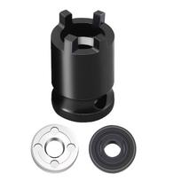 Ergonomic Angle Grinder Socket Wrench for Efficient Angle Grinder Plate Installation Ensuring Reduced Fatigue 1 black