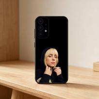 B-Billie E-Eilish Phone Case For Samsung S25,24,23,22,30,21,10,9,Ultra,Plus,Lite Soft Black Case Samsung S24