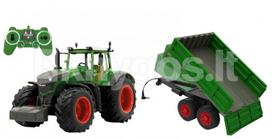 Jamara Fendt 1050 Vario radijo bangomis valdomas traktorius su priekaba